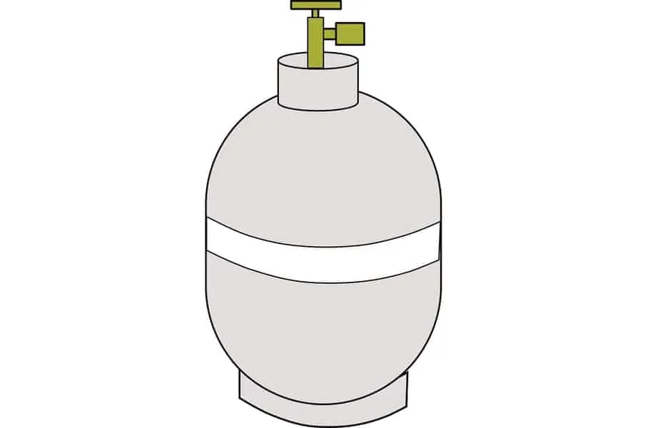 Small Propane Tank