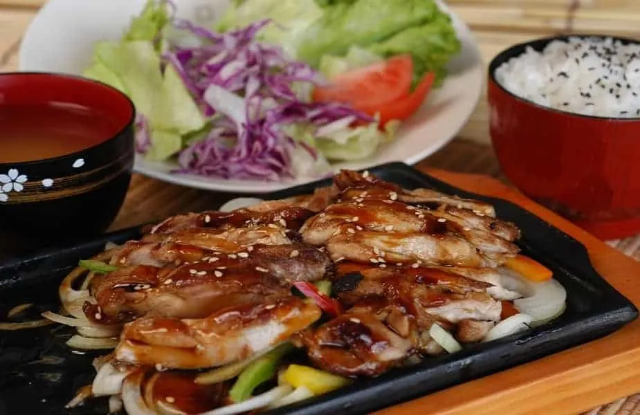 Chicken with Teriyaki Sauce