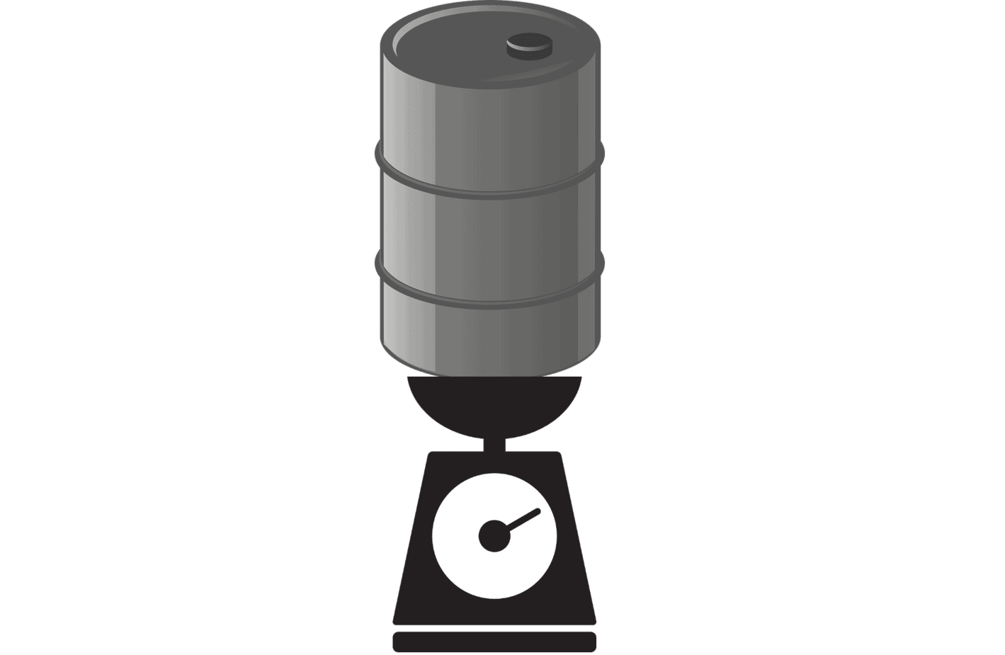 Drum on Top of a Scale