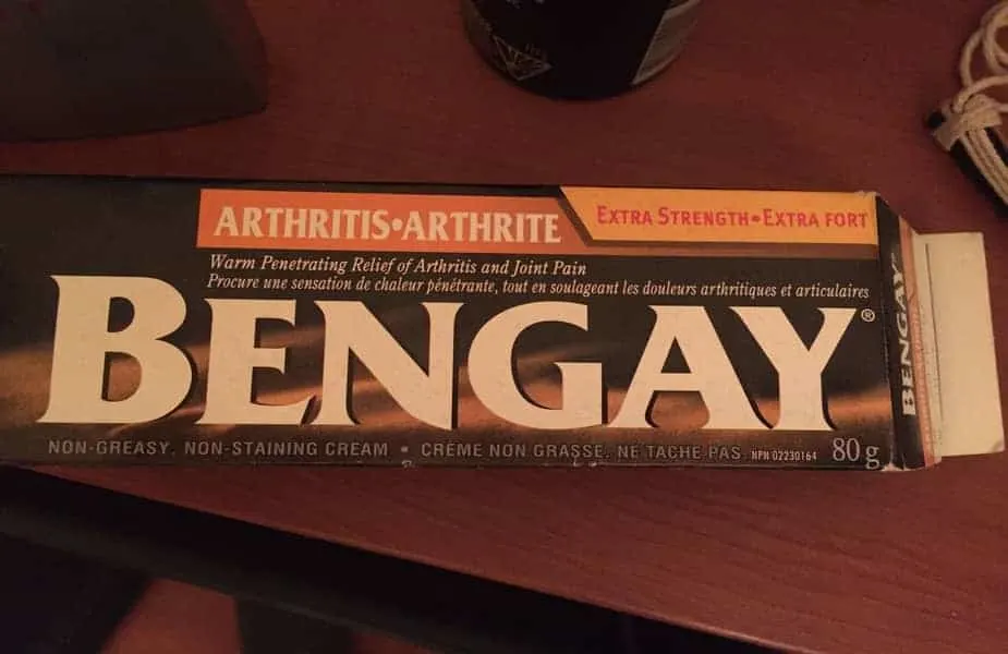 Old Bengay Box
