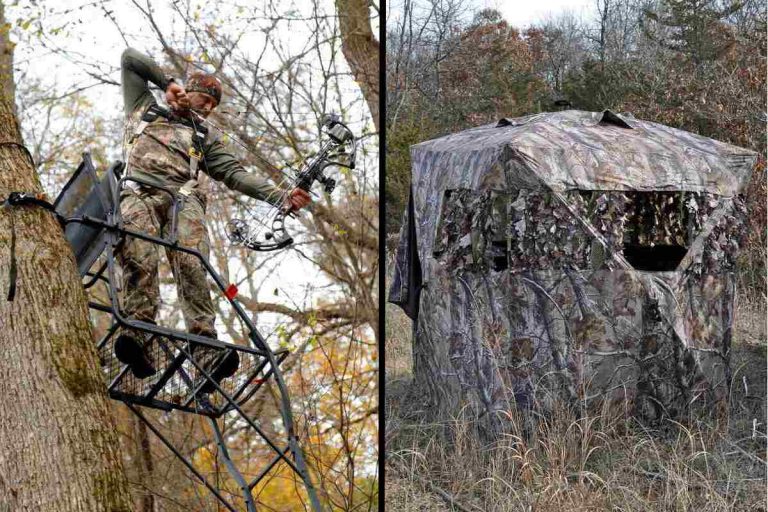 Working Remote From Tree Stand Hunting From Tree Stands vs Ground Blinds | Pros & Cons - Survival Freedom