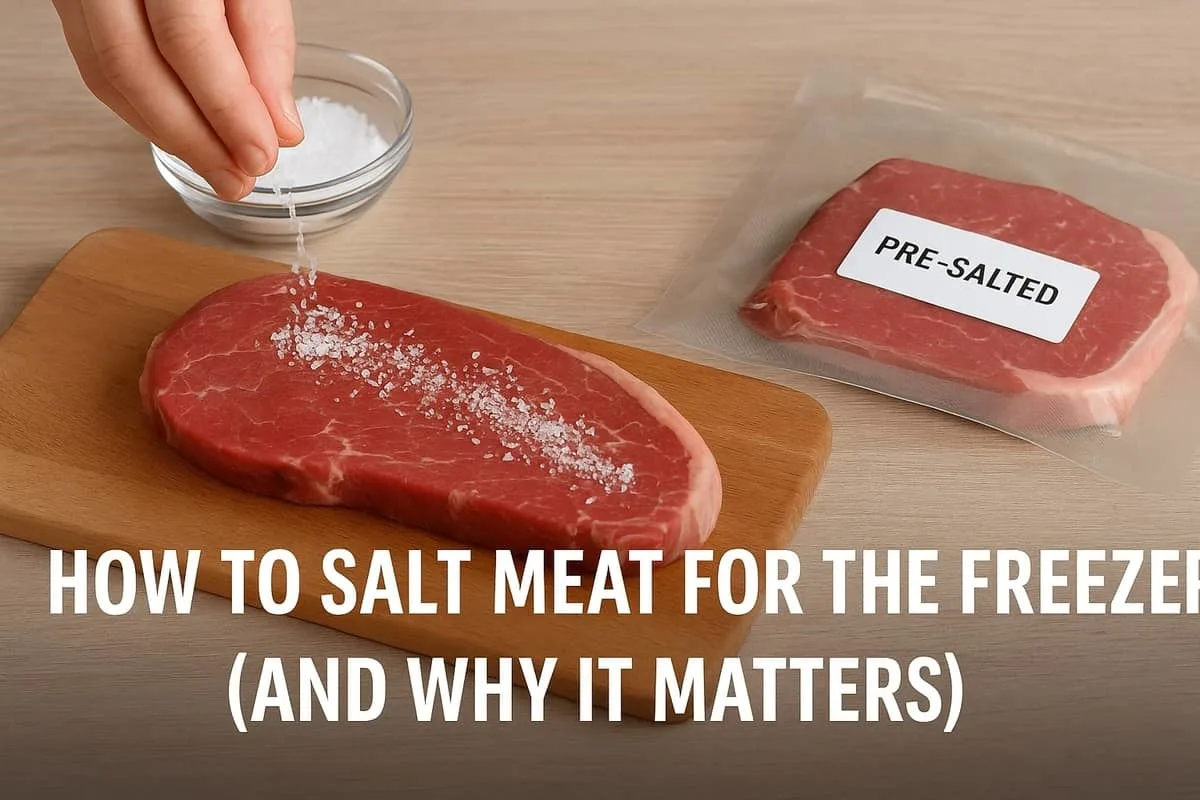 How to salt meat for the freezer and why it matters